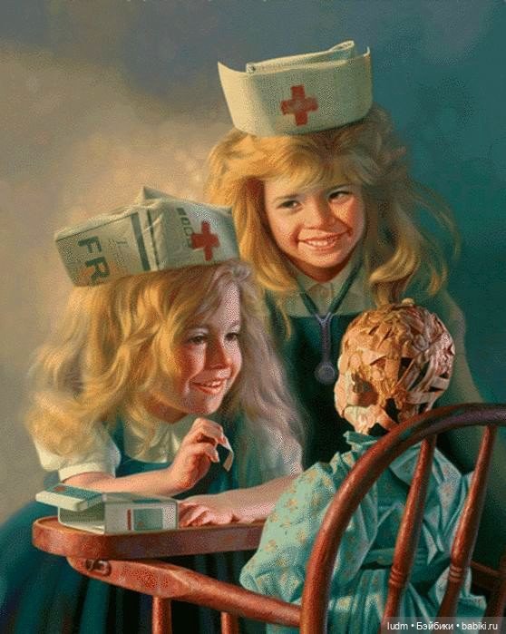 Игрушки в живописи — Живопись и графика: творчество художников