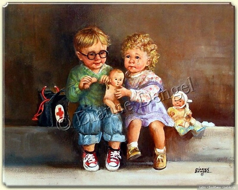 Игрушки в живописи — Живопись и графика: творчество художников