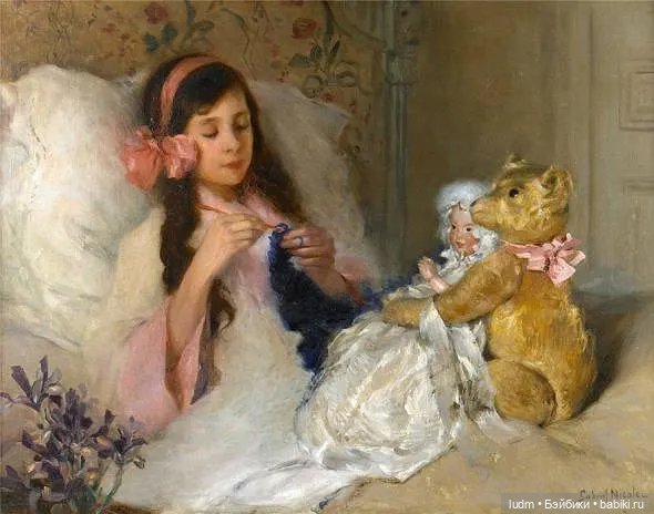 Игрушки в живописи — Живопись и графика: творчество художников