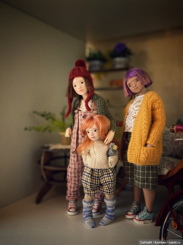 Девочки — Домашние фото авторских кукол: личные коллекции (фото 2)