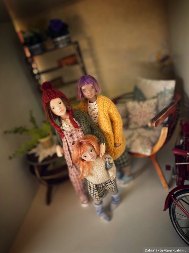 Девочки — Домашние фото авторских кукол: личные коллекции (фото 3)