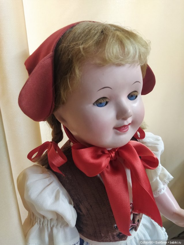 Как оживают куклы? Реставрация Красной шапочки. Опилочной куклы. Часть 2. Финал. БОНУС: + реставрация Андрюшки