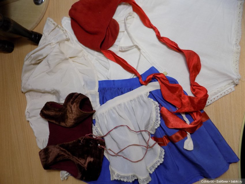 Как оживают куклы? Реставрация Красной шапочки. Опилочной куклы. Часть 2. Финал. БОНУС: + реставрация Андрюшки