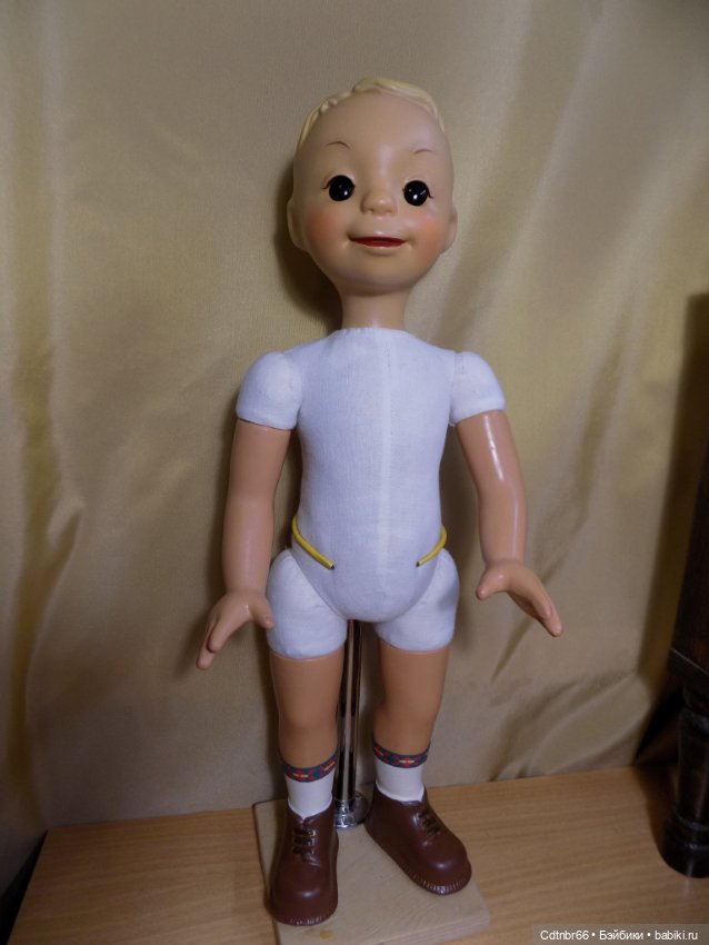 Как оживают куклы? Реставрация Красной шапочки. Опилочной куклы. Часть 2. Финал. БОНУС: + реставрация Андрюшки