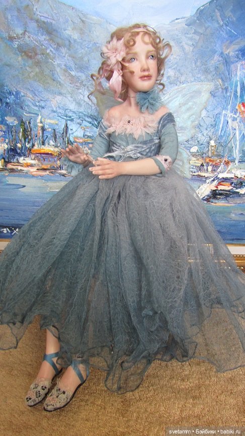 Ускользающая красота. Мотылек в голубом. Тишинка 2022 (фото 5)