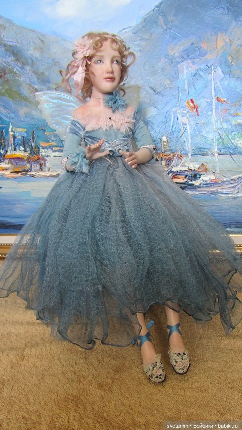 Ускользающая красота. Мотылек в голубом. Тишинка 2022 (фото 6)