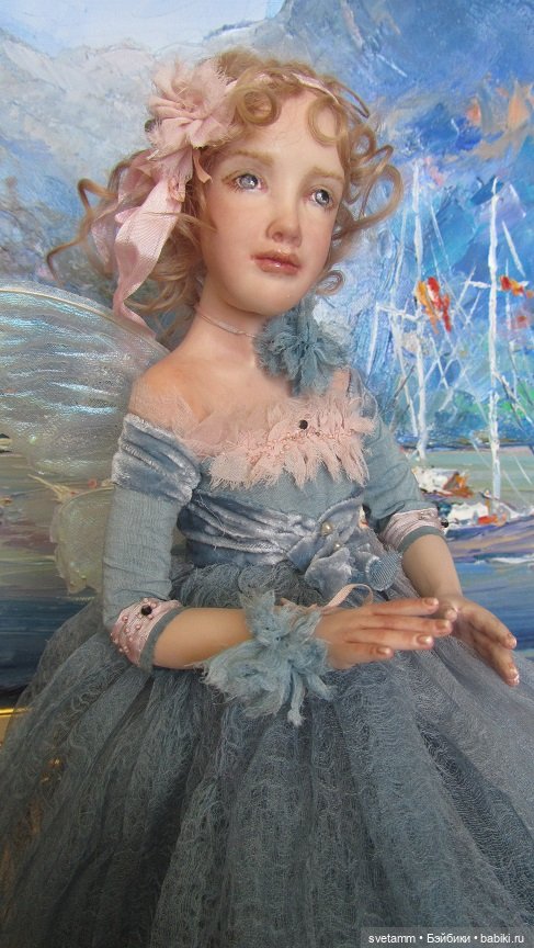 Ускользающая красота. Мотылек в голубом. Тишинка 2022 (фото 3)