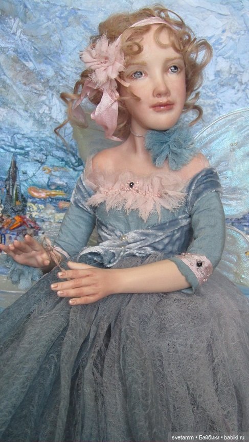 Ускользающая красота. Мотылек в голубом. Тишинка 2022 (фото 4)