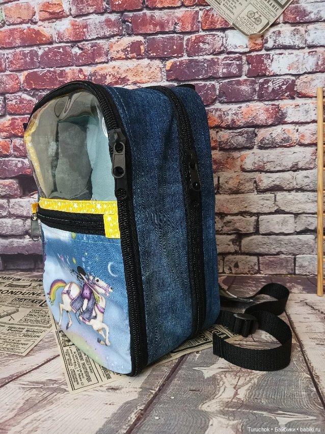 Эксперимент. Рюкзак - переноска для куколок подружек