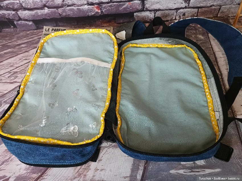 Эксперимент. Рюкзак - переноска для куколок подружек