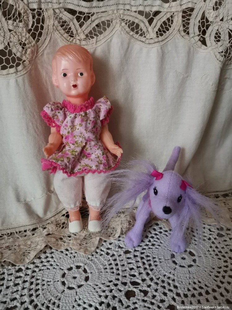 Миленькая девочка — Советские винтажные куклы (СССР): Ленигрушка (фото 3)