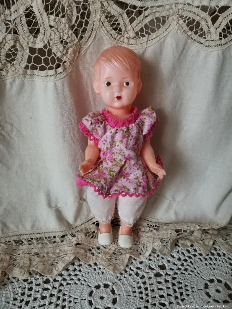 Миленькая девочка — Советские винтажные куклы (СССР): Ленигрушка