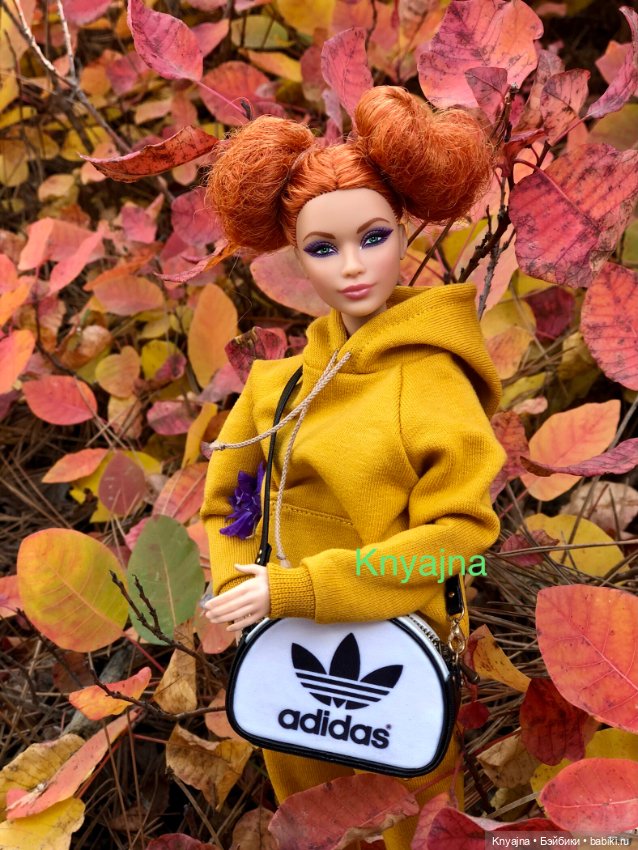 Рыжая Лисичка Looks в лесу