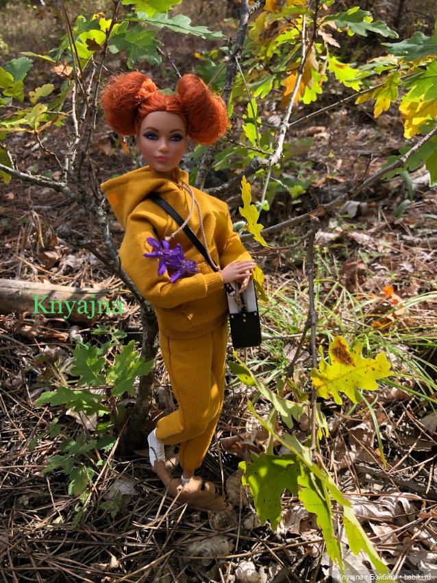 Рыжая Лисичка Looks в лесу (фото 7)