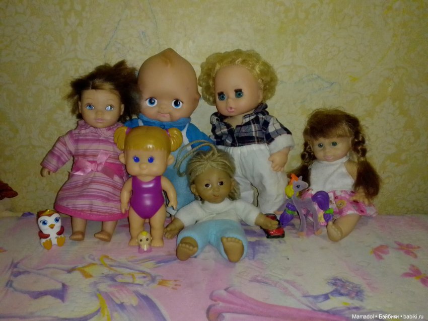 Мой мини-детский сад — Игровые куклы разных производителей (Разное): редкие бренды