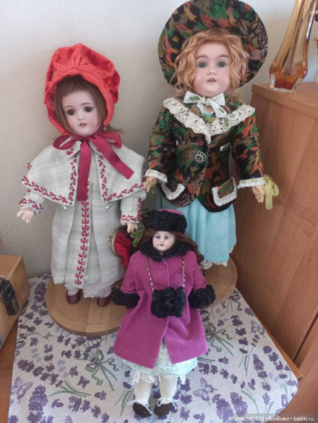 Наряд для антикварной куклы 2