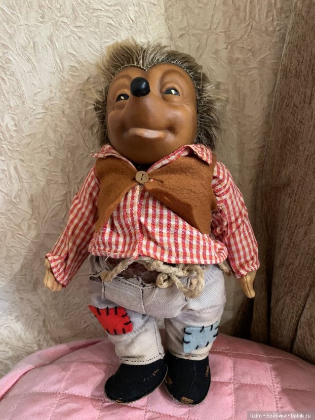 Ёжик без тела, ручек и ножек. Реставрация