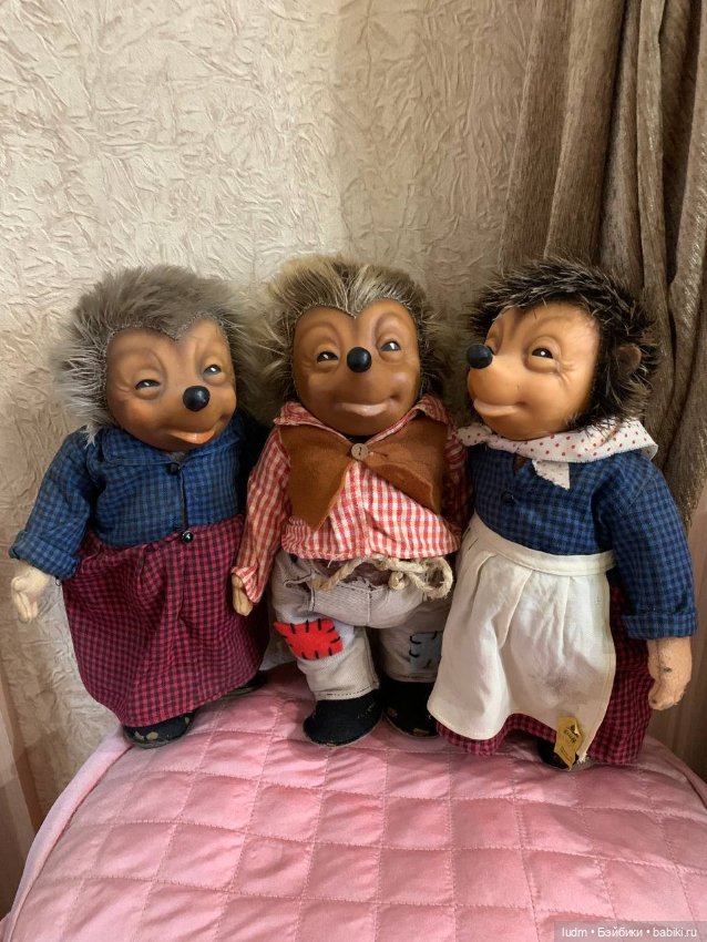 Ёжик без тела, ручек и ножек. Реставрация