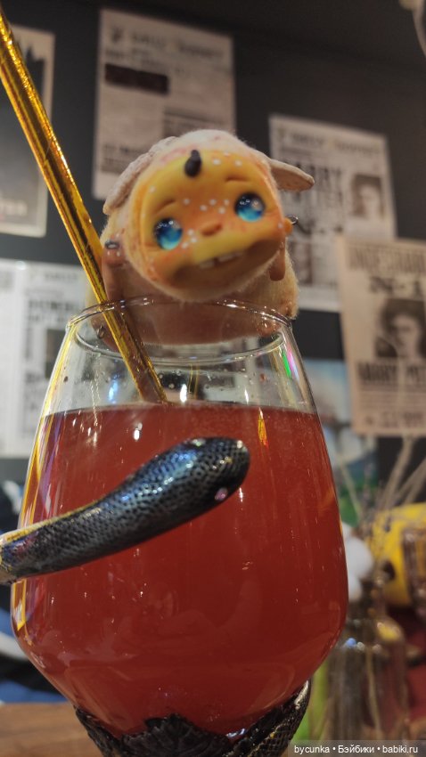 Шабунята — Игрушки в смешанной технике (мех и глина): Арт