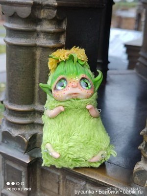 Шабунята — Игрушки в смешанной технике (мех и глина): Арт