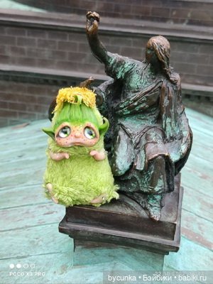 Шабунята — Игрушки в смешанной технике (мех и глина): Арт