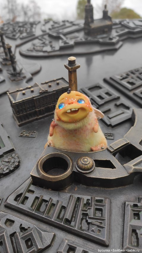 Шабунята — Игрушки в смешанной технике (мех и глина): Арт