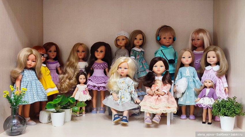 Не смогла бросить кукол. Моя коллекция 💕 (фото 2)