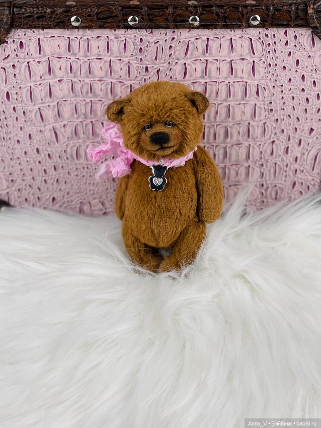 Тедди мишка Лира — Авторские мишки Тедди и друзья: фото (фото 4)