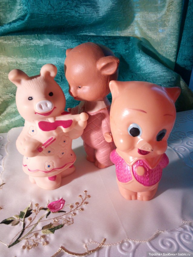 Невероятное свинство — Игрушки СССР и советского детства: резиновые (фото 7)