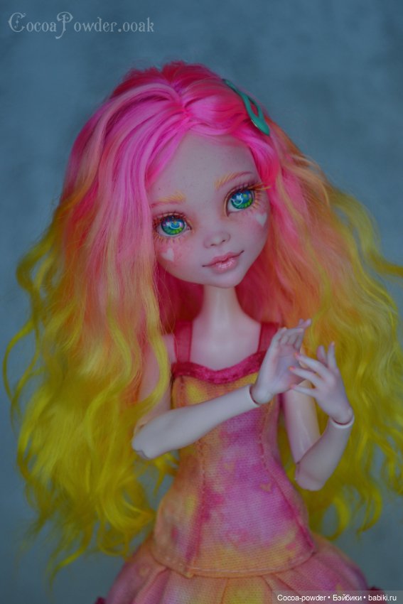 "Сладкая" девочка — ООАК Monster High и Ever After High: репейнт (фото 9)
