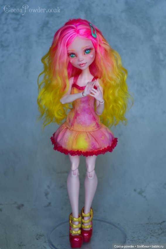 "Сладкая" девочка — ООАК Monster High и Ever After High: репейнт (фото 3)