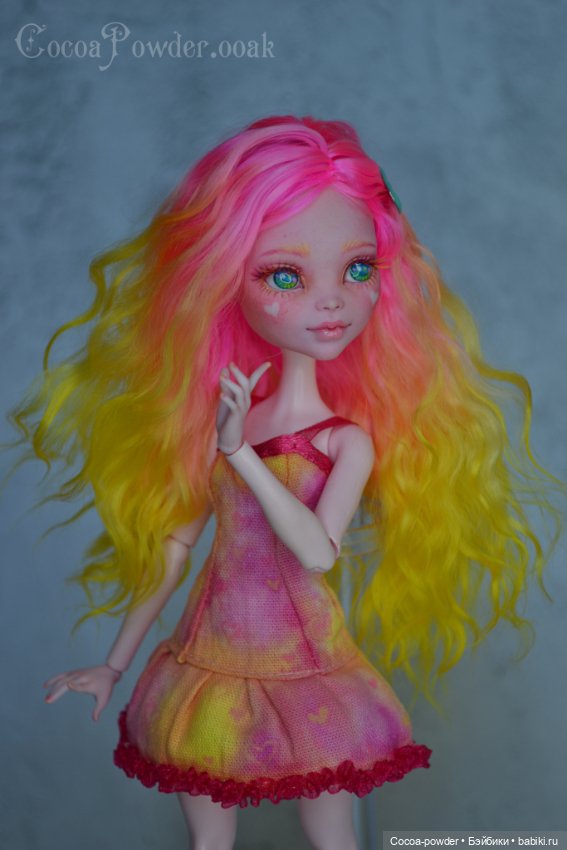 "Сладкая" девочка — ООАК Monster High и Ever After High: репейнт