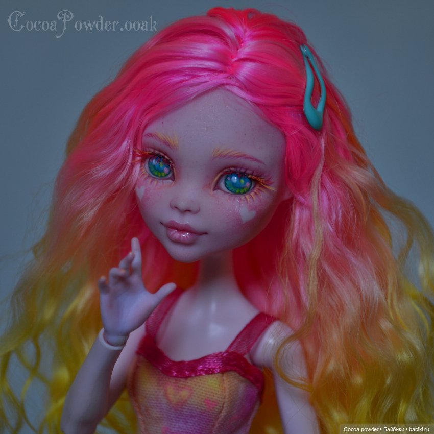 "Сладкая" девочка — ООАК Monster High и Ever After High: репейнт (фото 2)