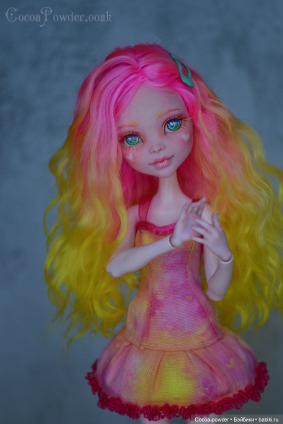 "Сладкая" девочка — ООАК Monster High и Ever After High: репейнт (фото 6)