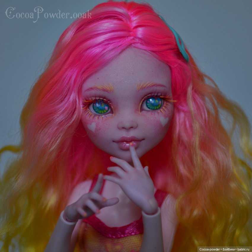 "Сладкая" девочка — ООАК Monster High и Ever After High: репейнт (фото 4)