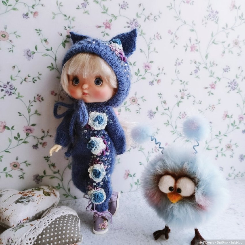 Цвет настроения Синий — Одежда и обувь для кукол своими руками: фото (фото 7)