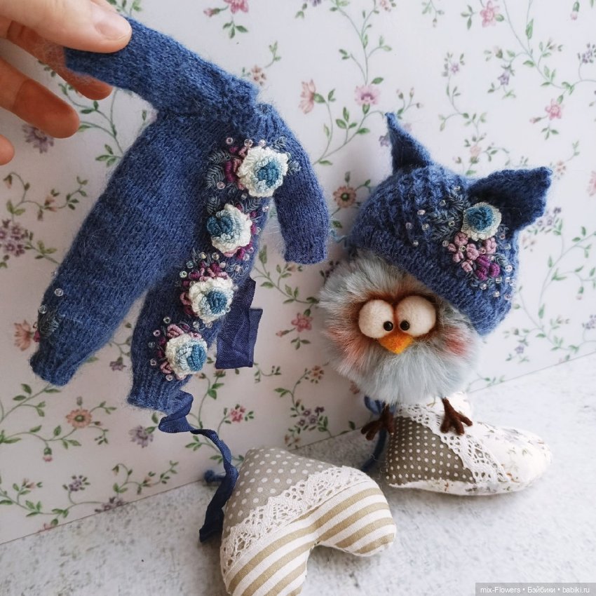 Цвет настроения Синий — Одежда и обувь для кукол своими руками: фото (фото 8)