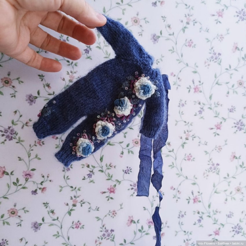 Цвет настроения Синий — Одежда и обувь для кукол своими руками: фото (фото 2)