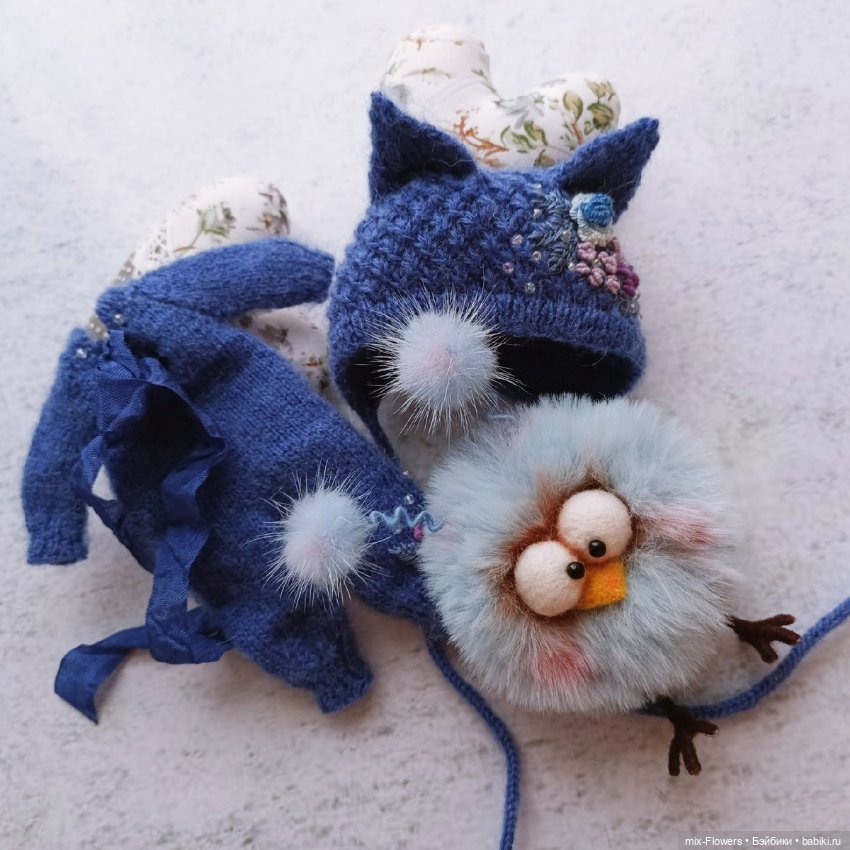 Цвет настроения Синий — Одежда и обувь для кукол своими руками: фото (фото 9)