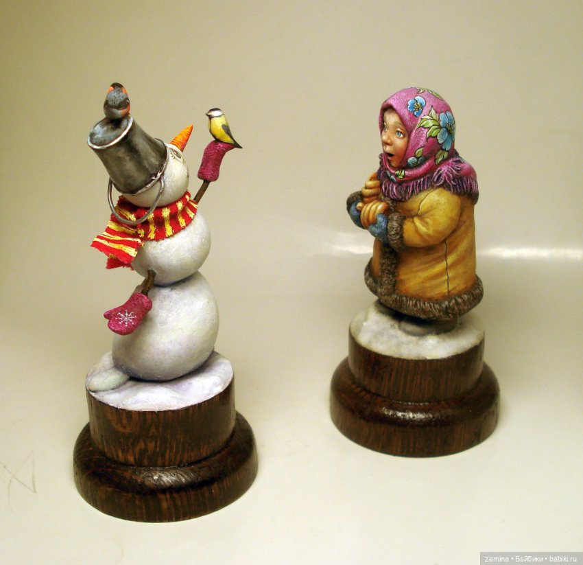 Маленькая зимняя композиция (фото 8)