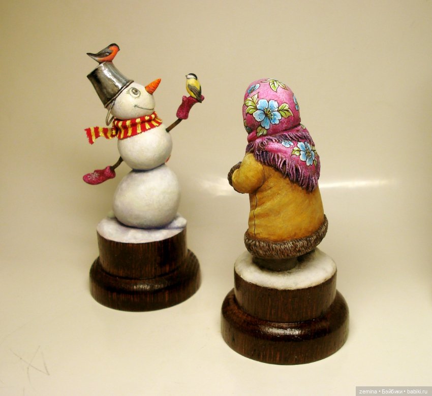 Маленькая зимняя композиция (фото 7)