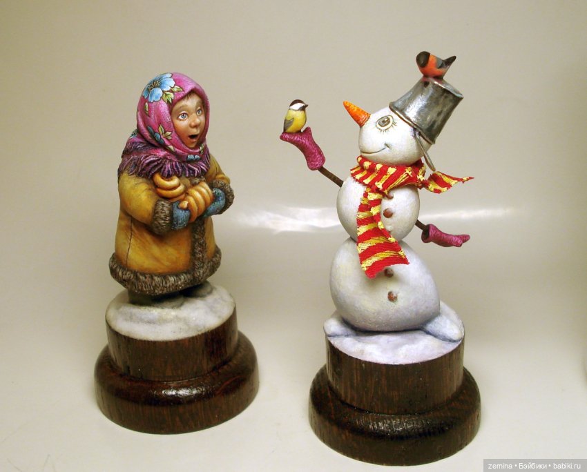 Маленькая зимняя композиция