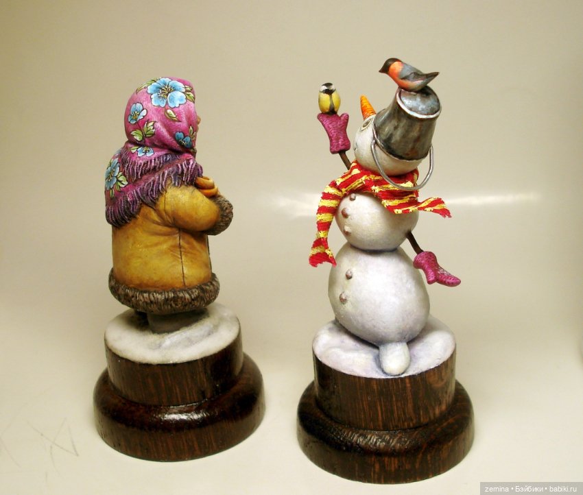 Маленькая зимняя композиция (фото 6)