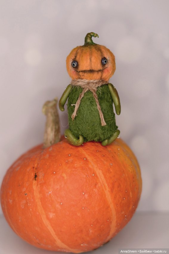Тыкво-чудики этого года — Игрушки в смешанной технике (мех и глина): Арт (фото 9)