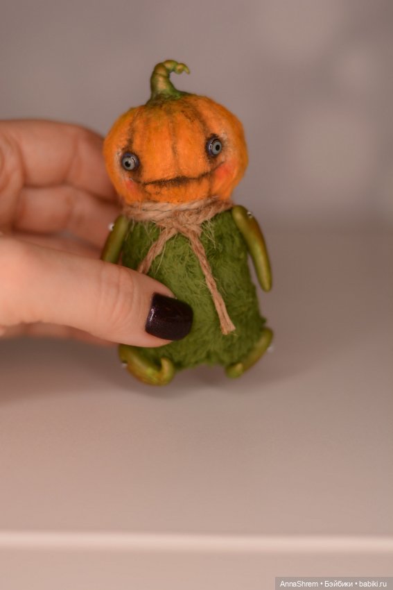 Тыкво-чудики этого года — Игрушки в смешанной технике (мех и глина): Арт (фото 10)