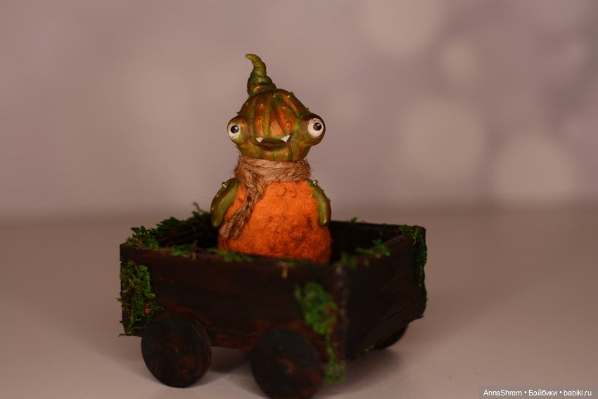 Тыкво-чудики этого года — Игрушки в смешанной технике (мех и глина): Арт (фото 8)