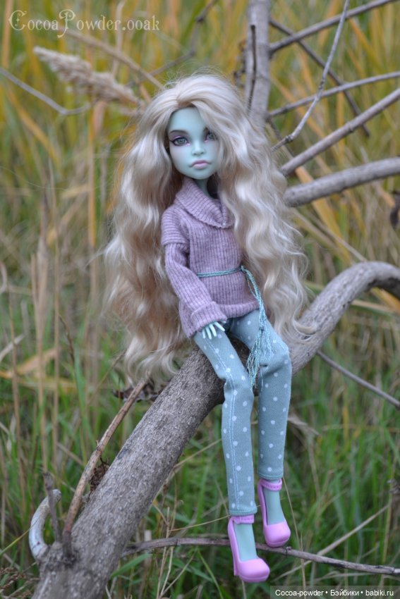 Осенняя Скара ООАК — ООАК Monster High и Ever After High: репейнт (фото 3)