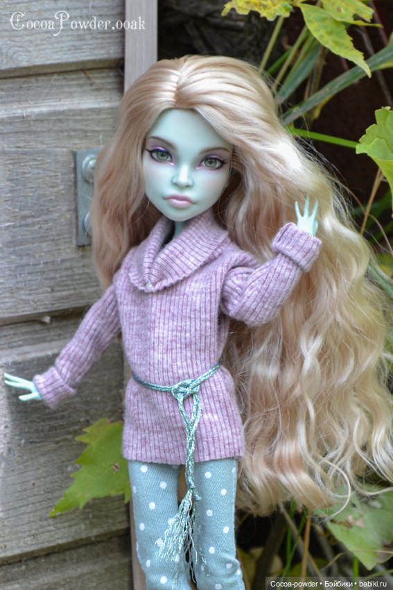 Осенняя Скара ООАК — ООАК Monster High и Ever After High: репейнт (фото 9)