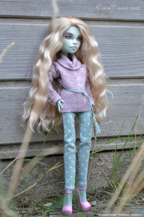 Осенняя Скара ООАК — ООАК Monster High и Ever After High: репейнт (фото 7)