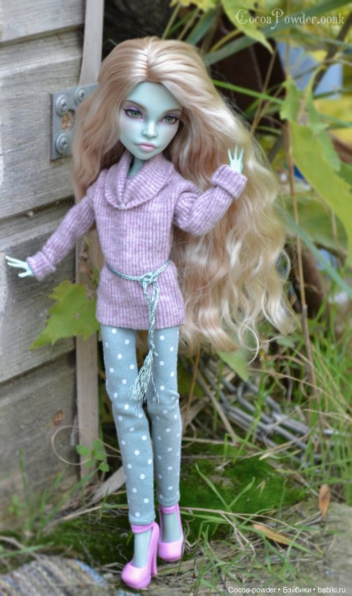 Осенняя Скара ООАК — ООАК Monster High и Ever After High: репейнт (фото 4)